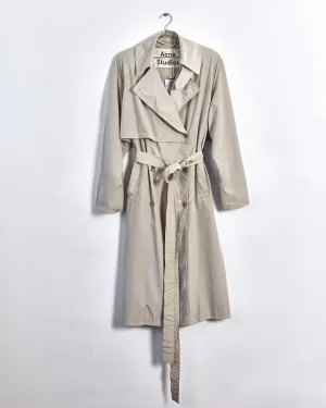 Acne Studios oversized trench coat, beige, 10