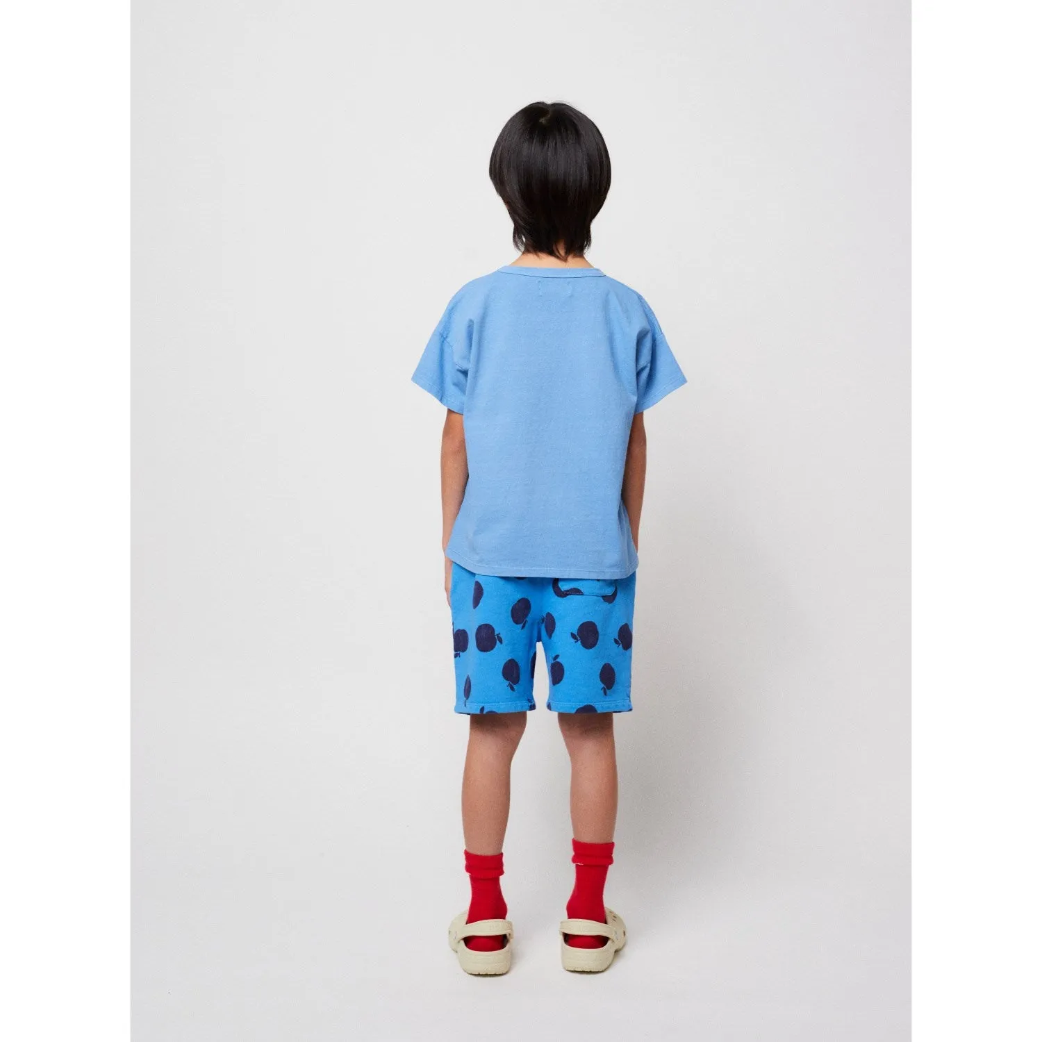 Bobo Choses Light Blue Sun Turquoise T-Shirt