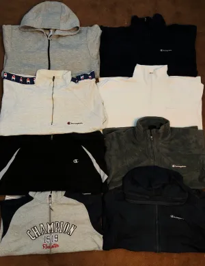 Branded champion fleece 9 pieces