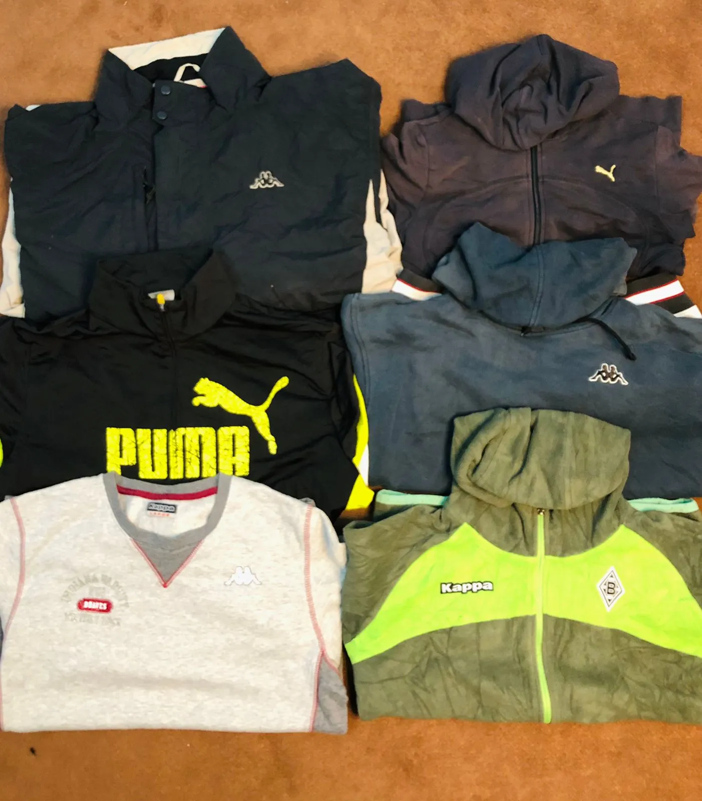 Branded puma Fleece 8 pieces