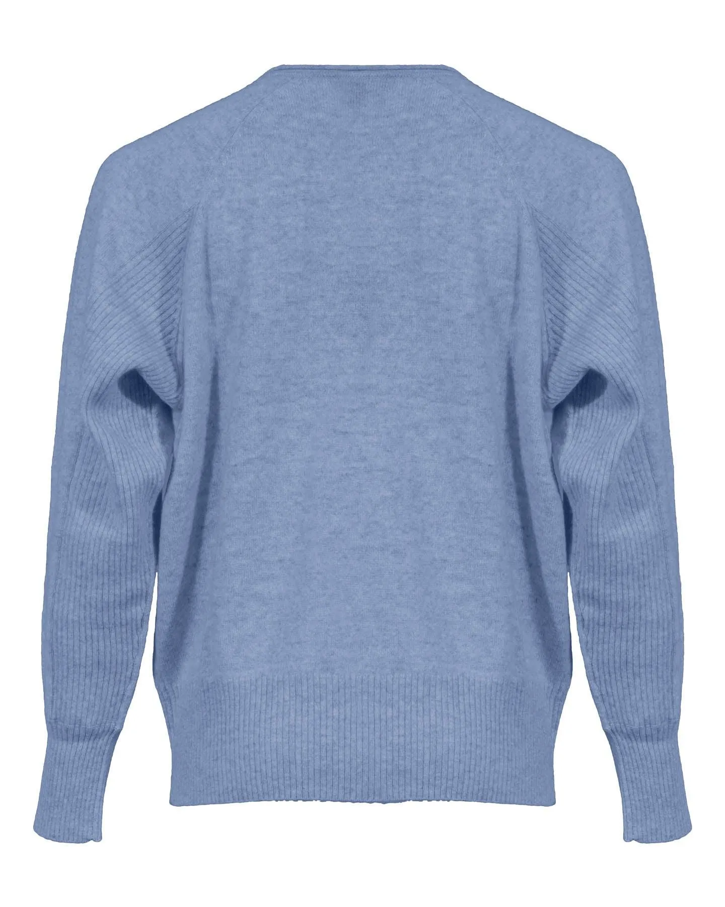 Cashmere Split Neck Cardigan