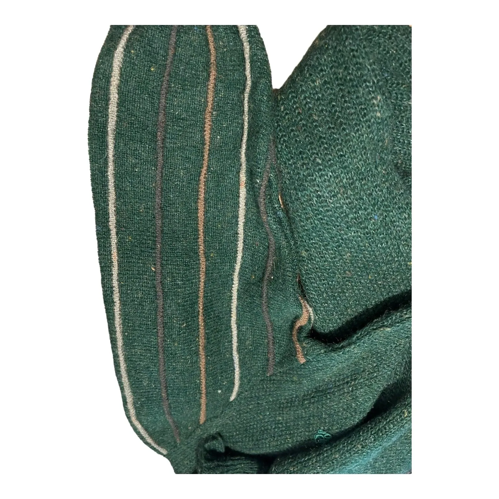 Christian Dior Knitted Green Dress