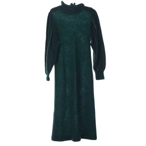 Christian Dior Knitted Green Dress
