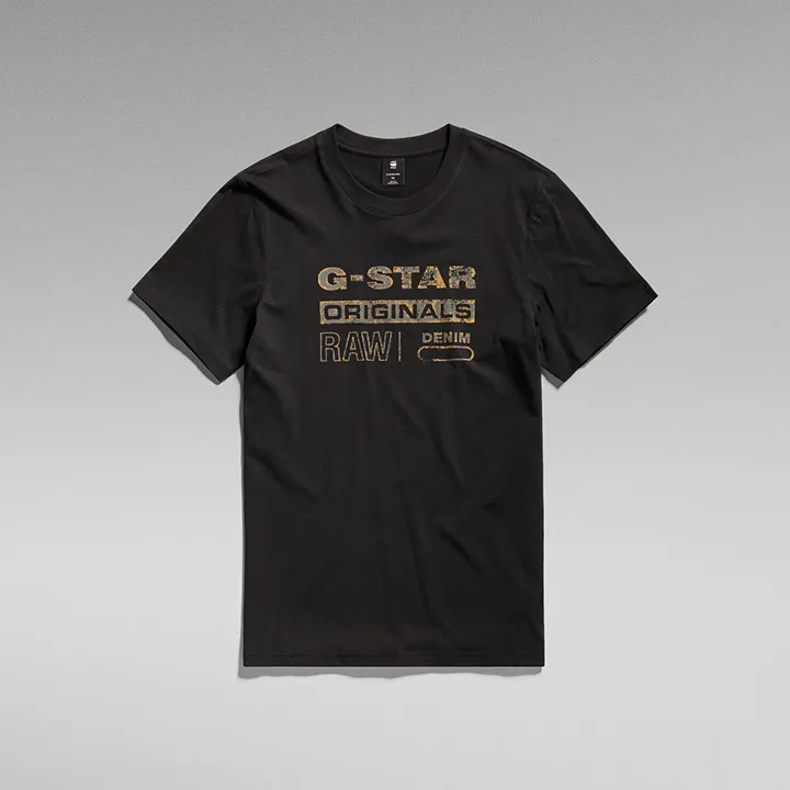 Distresses Originals Slim Tee (Black) - GD244203366484