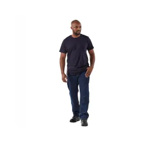 DROMEX COTTON CREW NECK T-SHIRT COLOUR-NAVY BLUE SIZE XL