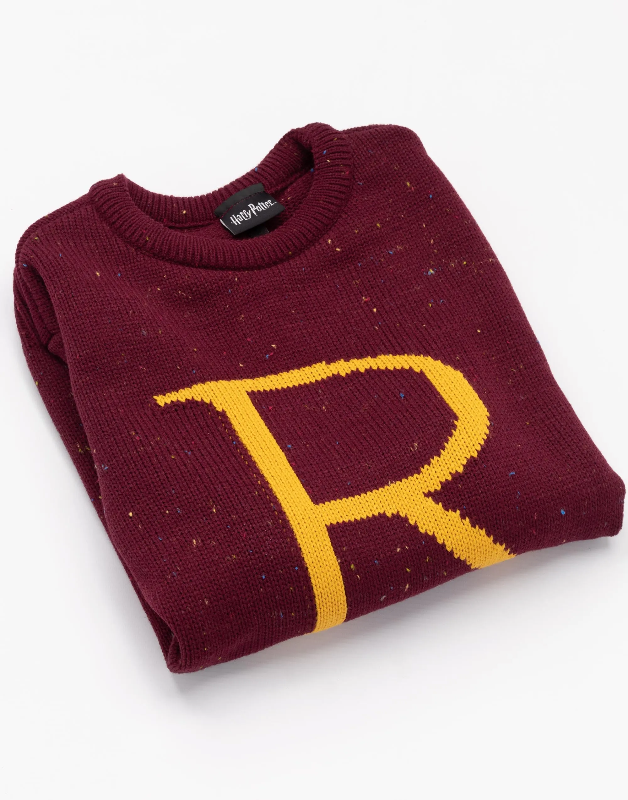 Harry Potter Ron Weasley R Letter Knitted Christmas Jumper