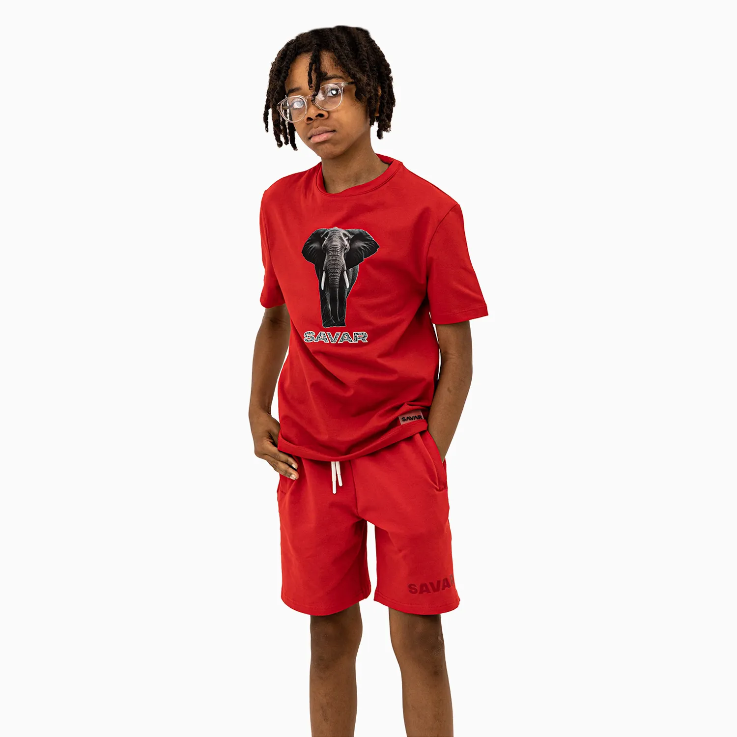 Kid's Elephant Logo Short Sleeve T-Shirt