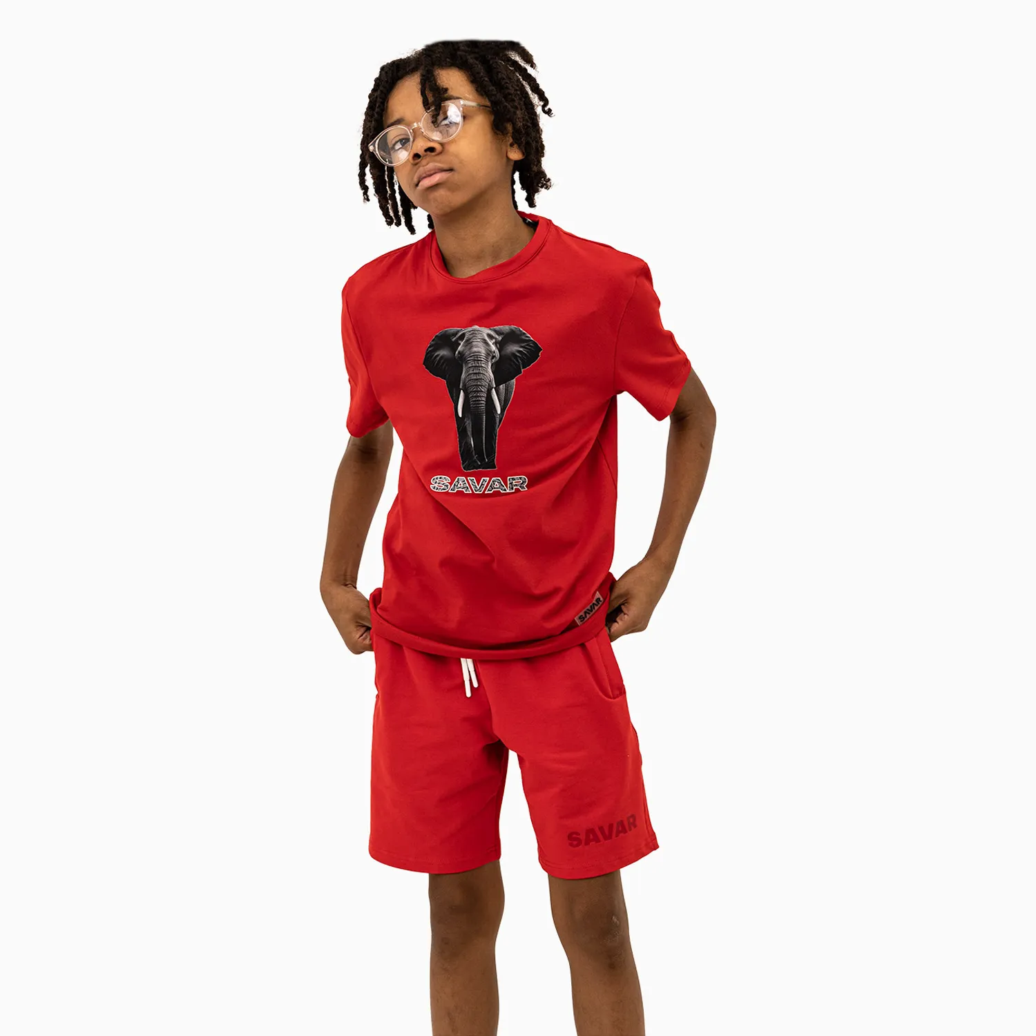 Kid's Elephant Logo Short Sleeve T-Shirt