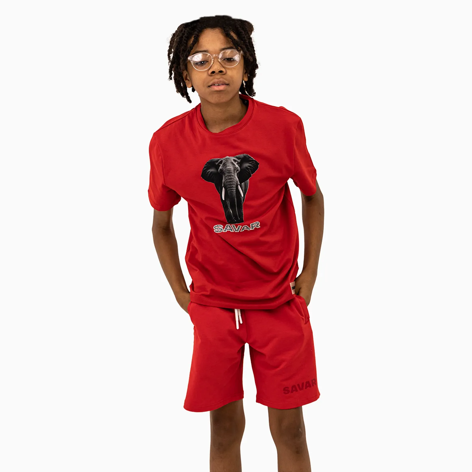 Kid's Elephant Logo Short Sleeve T-Shirt