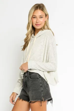 Light Hoodie in Gray