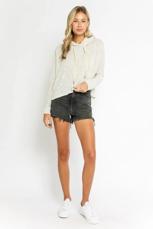 Light Hoodie in Gray