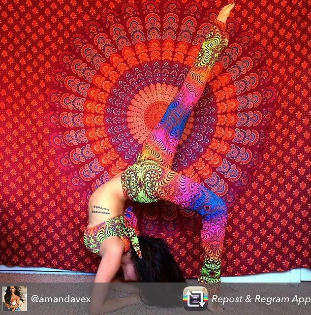 Lycra Flares : Rainbow Fractal