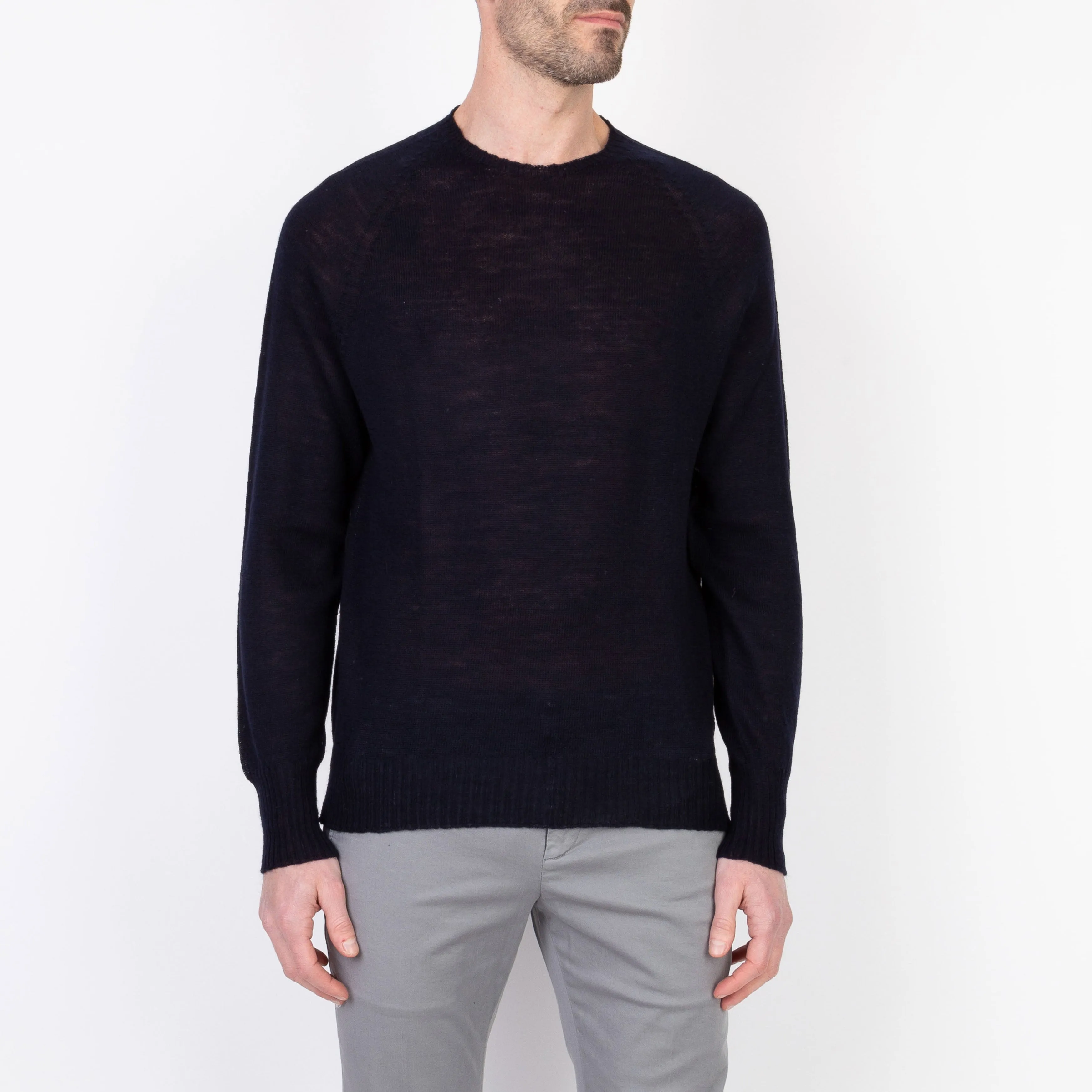 MA RY YA KNITWEAR YMK081 G8 NAVY