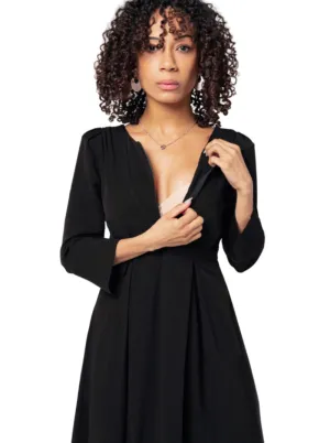 Madeline Tencel Empire Maternity & Nursing Dress