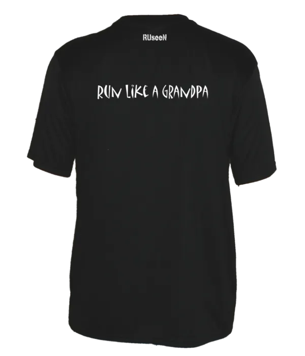 Men's Reflective Short Sleeve Shirt - Run Like a Grandpa
