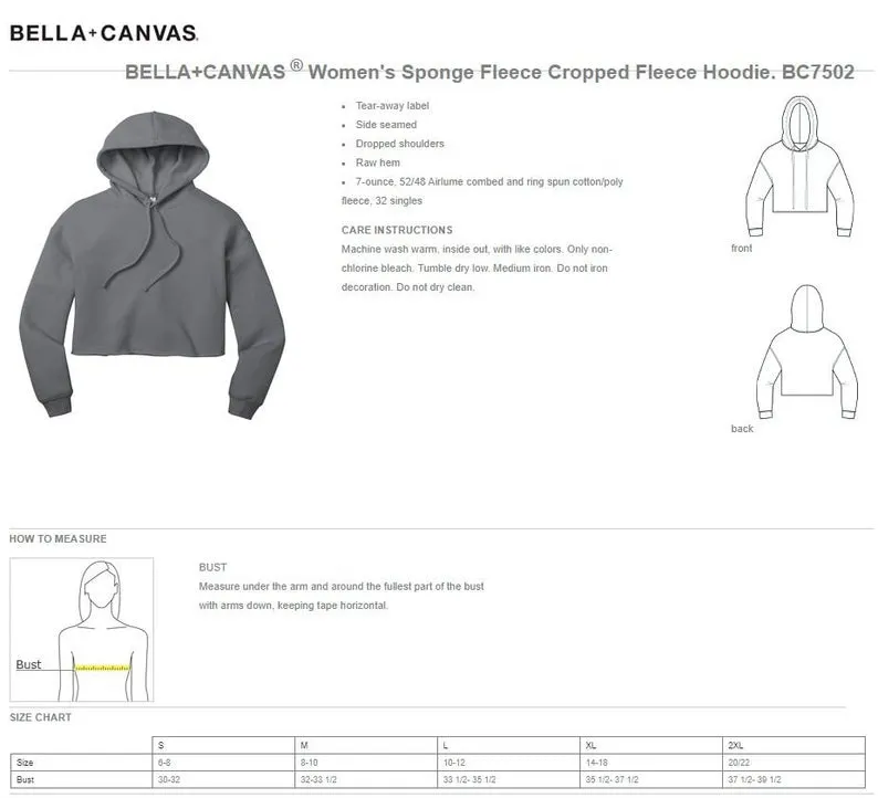 Mention It All 2 RHONY Cropped Hoodie