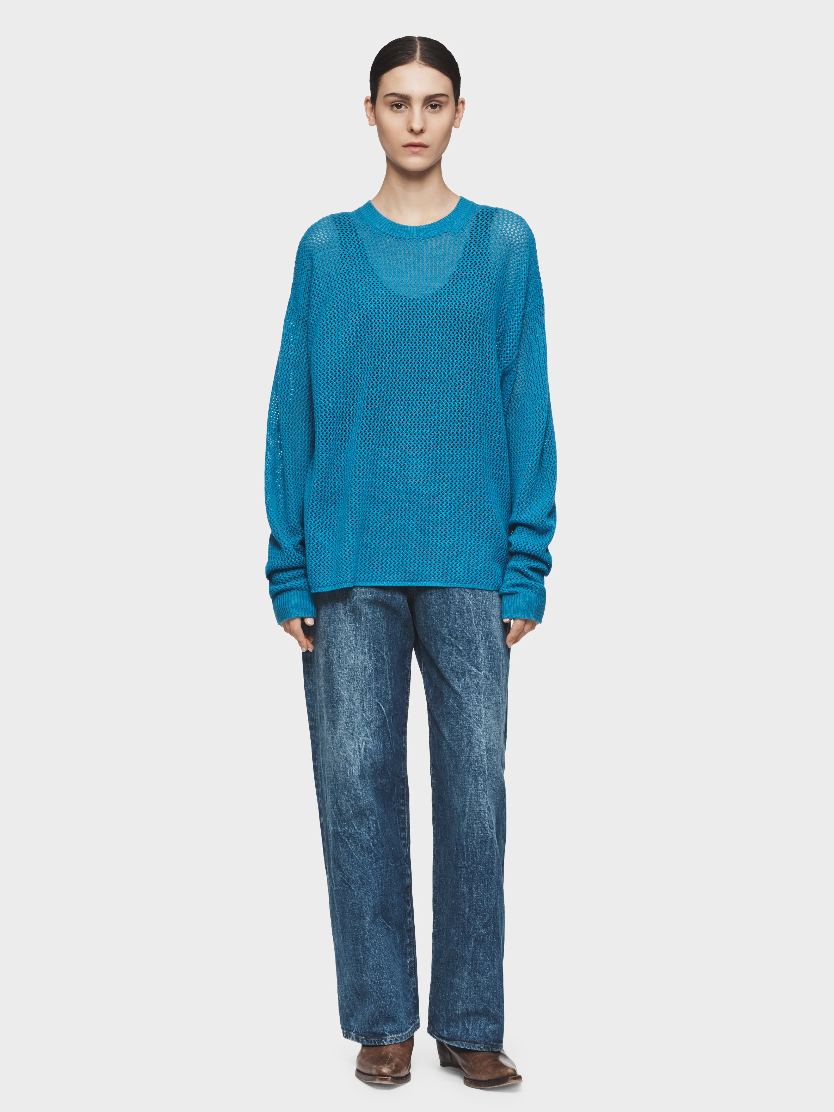 Mesh Crew in Cerulean