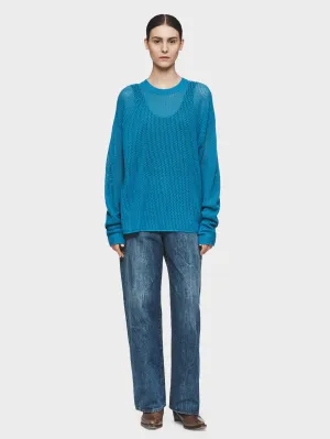 Mesh Crew in Cerulean