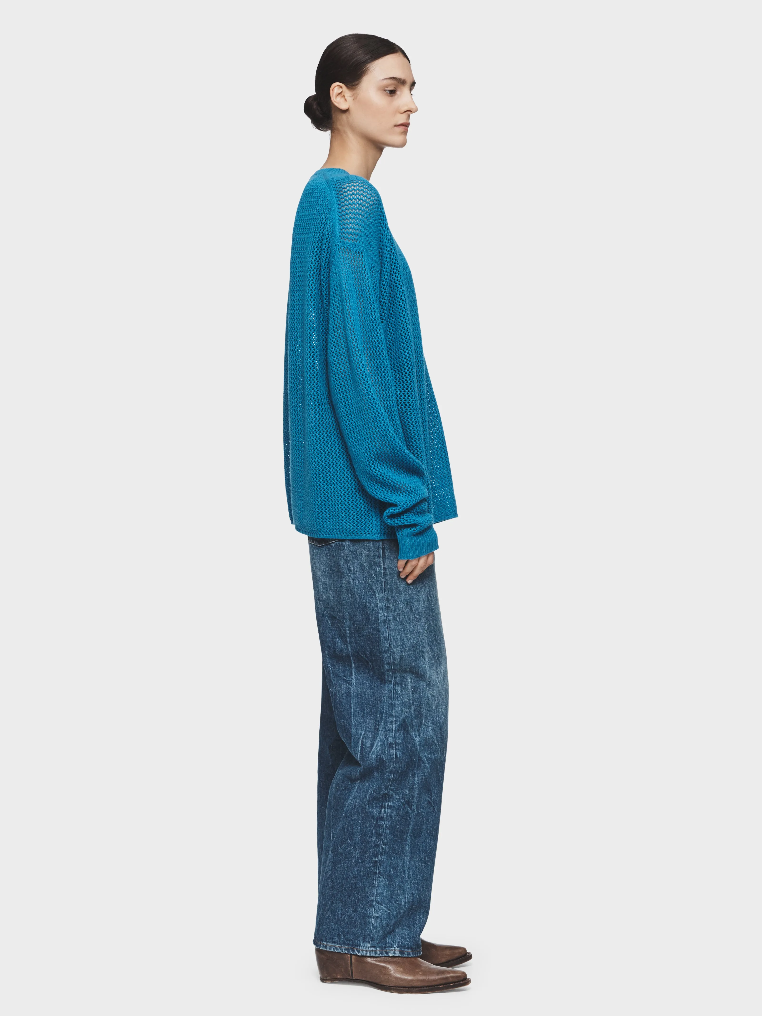 Mesh Crew in Cerulean
