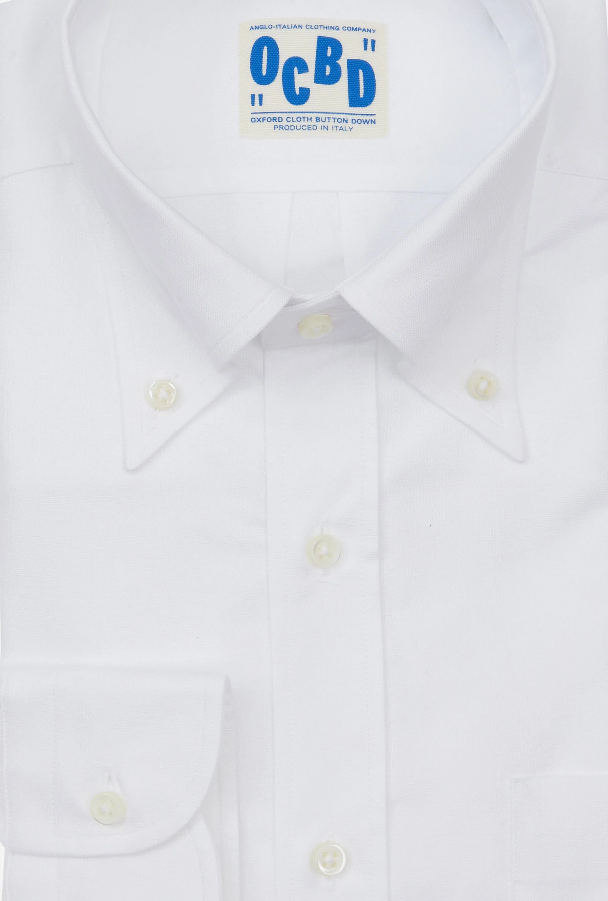 OCBD Shirt White Oxford