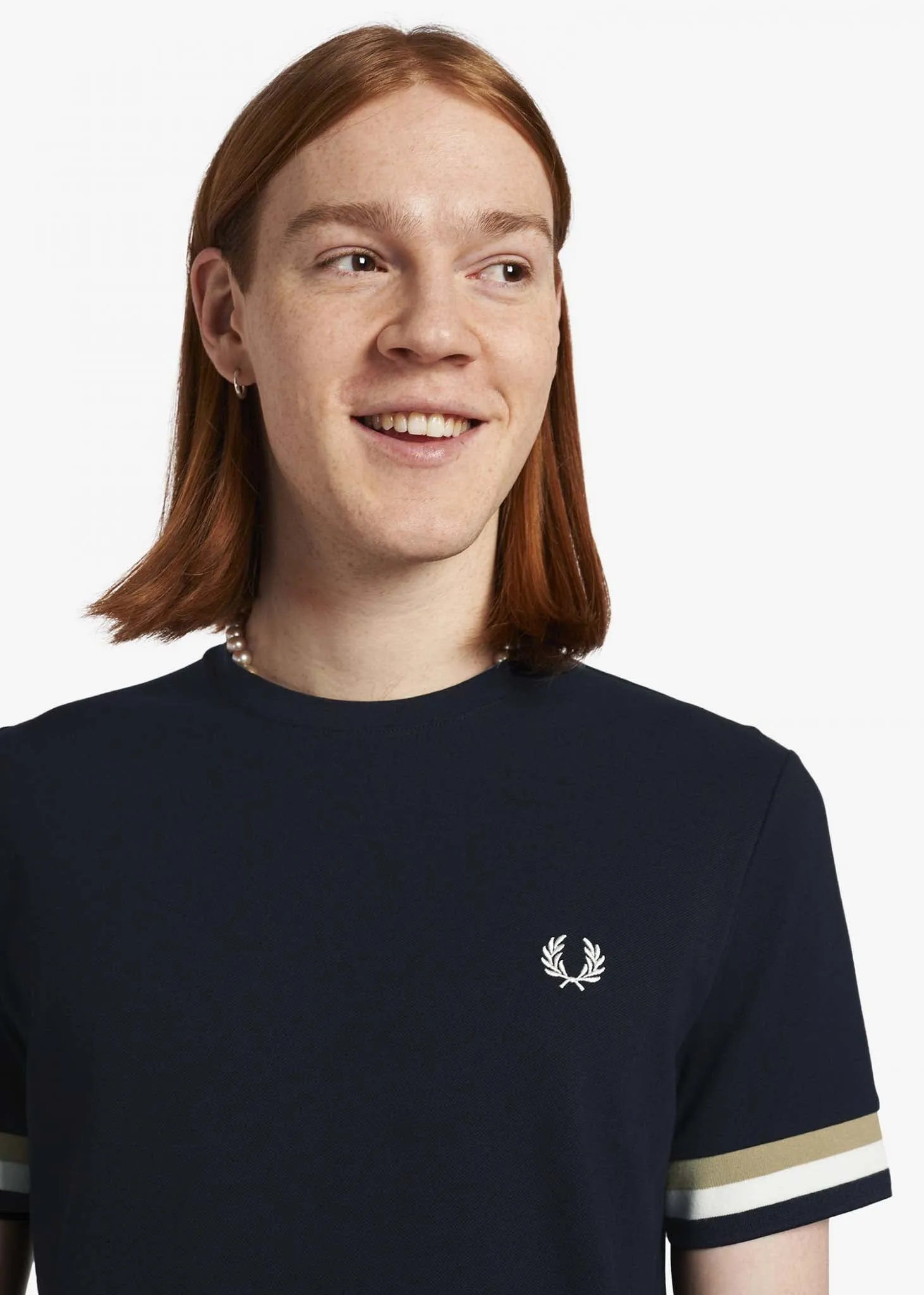 Pique t-shirt - navy