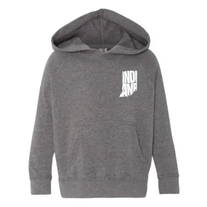 Roman & Leo - Indiana Chest Pocket Hoodie in Heather Grey