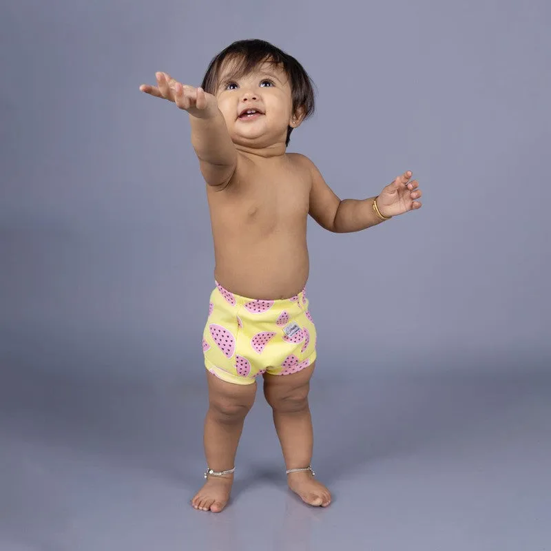Size 3 Playtime Trio - Snug Potty Training Pull-up Pants Kids 100% Cotton (Fits 3-4 years) - Pack of 24