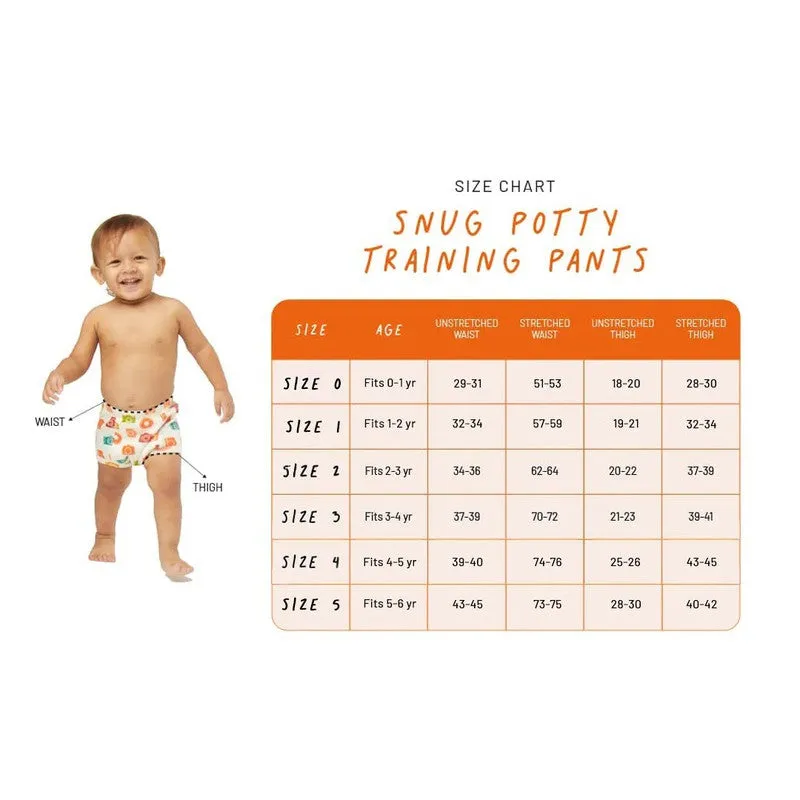 Size 4 Snug Potty Training Pull-up Pants for Kids | Potty Training Underwear for Kids Pack of 1 (Fits 4 – 5 years)