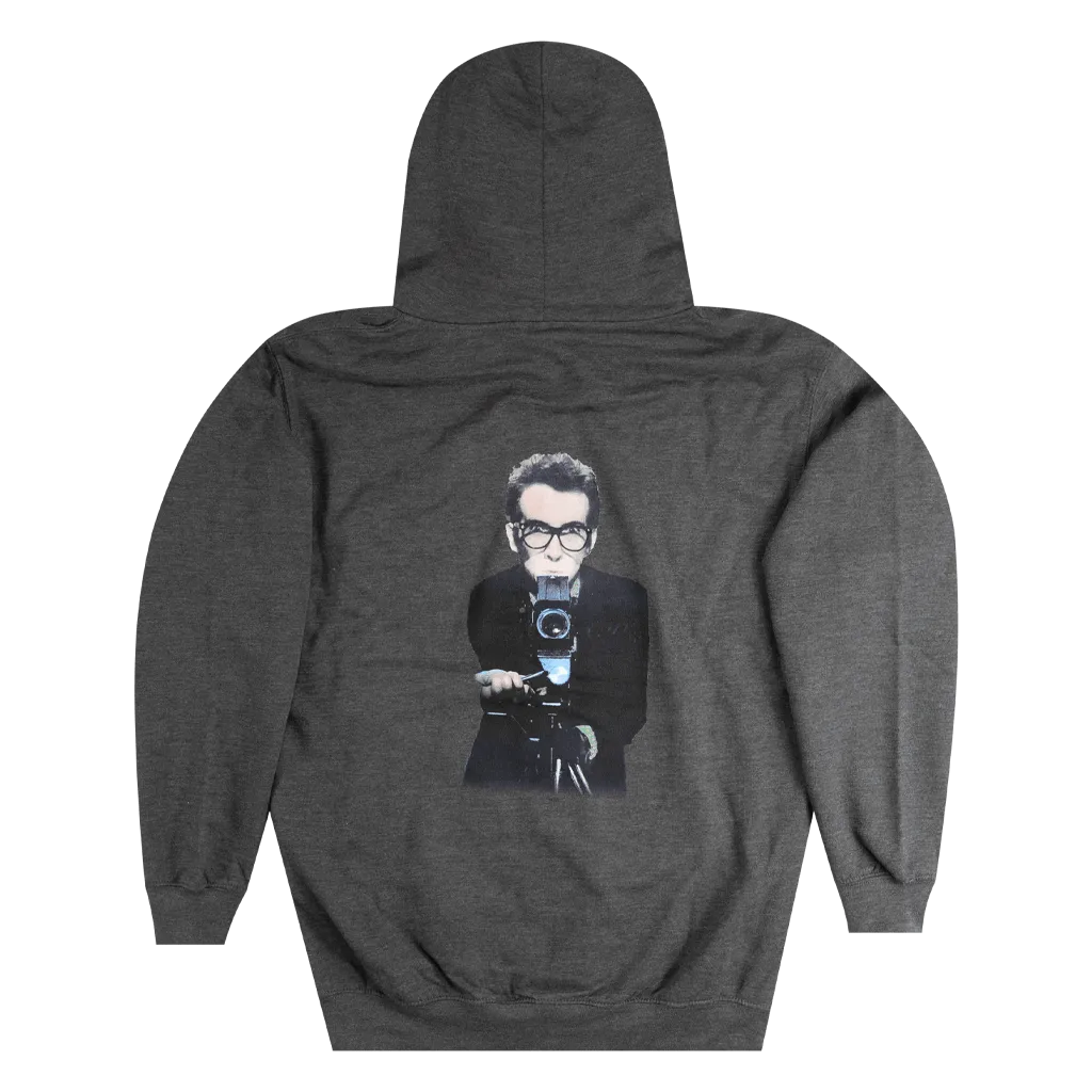 Spanish Model Gray Zip Hoodie