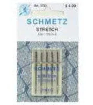 Stretch 90/14 Sewing Machine Needles from Schmetz
