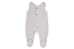 Taylor Merino Wool Sand Footed Romper