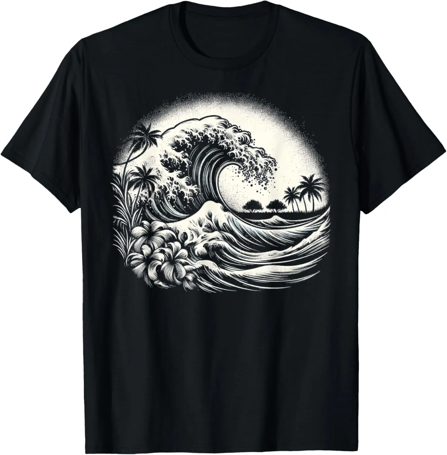 Tropical Ocean Wave T-Shirt