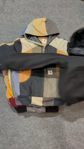 Vintage Carhartt Rework Style Mix Hooded Jackets - MOQ 30 pcs